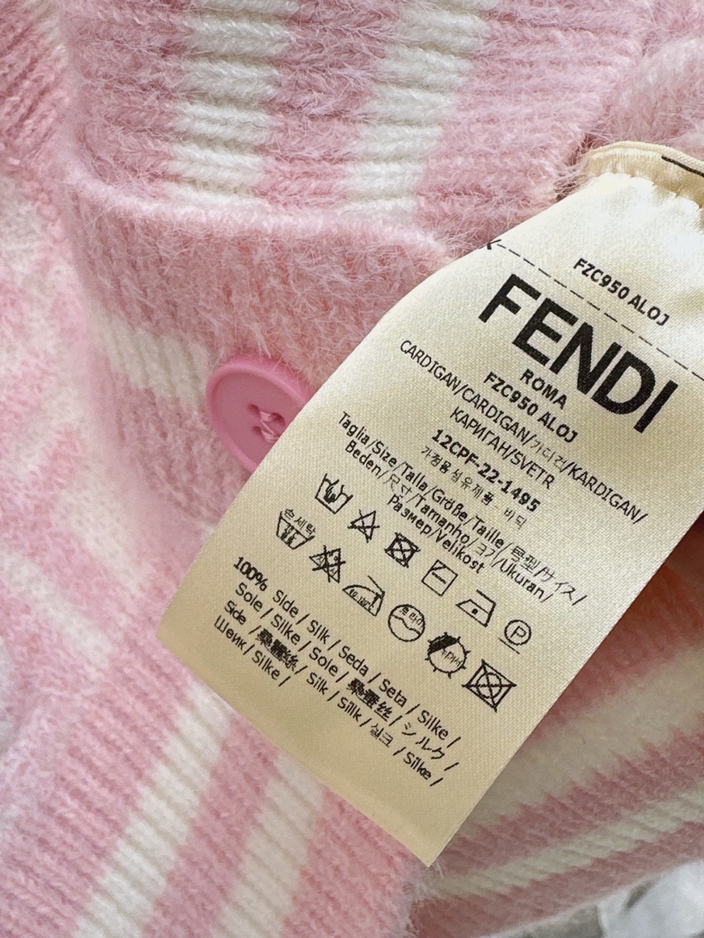 Fen 25fw hooded cardigan