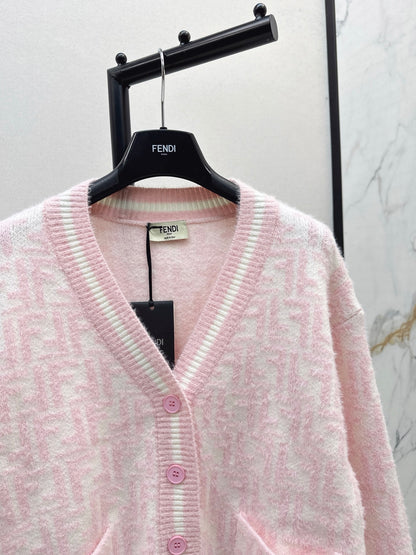 Fen 25fw cardigan