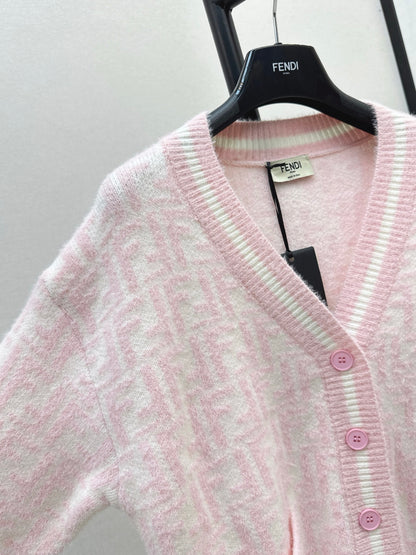 Fen 25fw cardigan