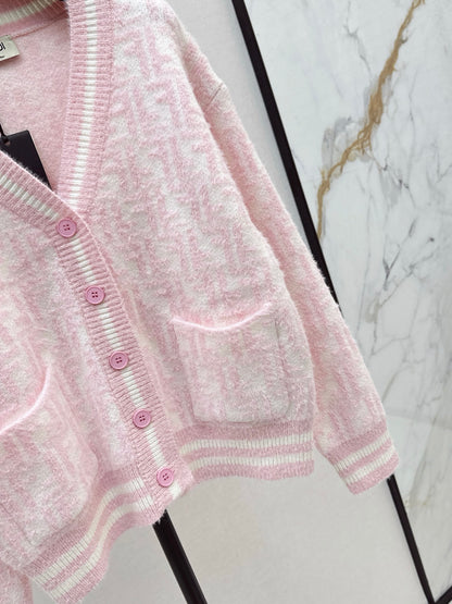 Fen 25fw cardigan