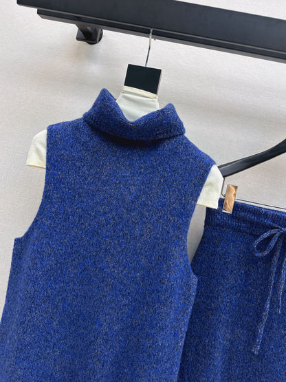 Loro 25fw sweater skirt set