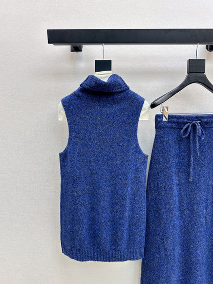 Loro 25fw sweater skirt set