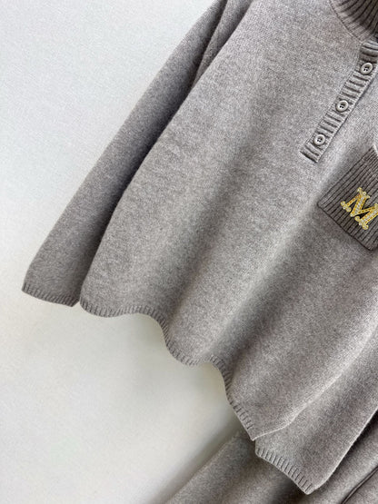 Max 25fw knitted suit