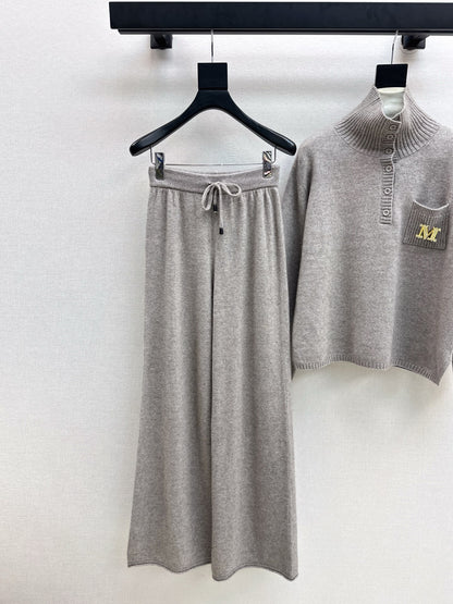 Max 25fw knitted suit