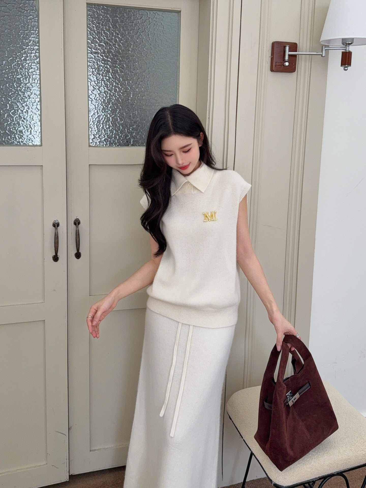 Max 25fw wool suit