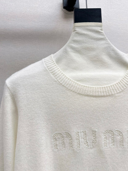 Miu 25fw wool sweater