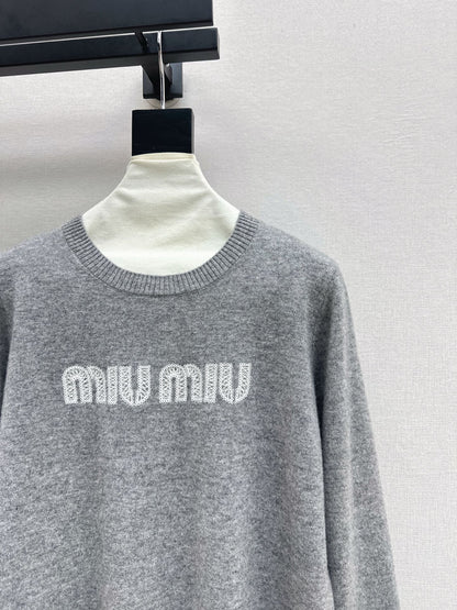 Miu 25fw wool sweater