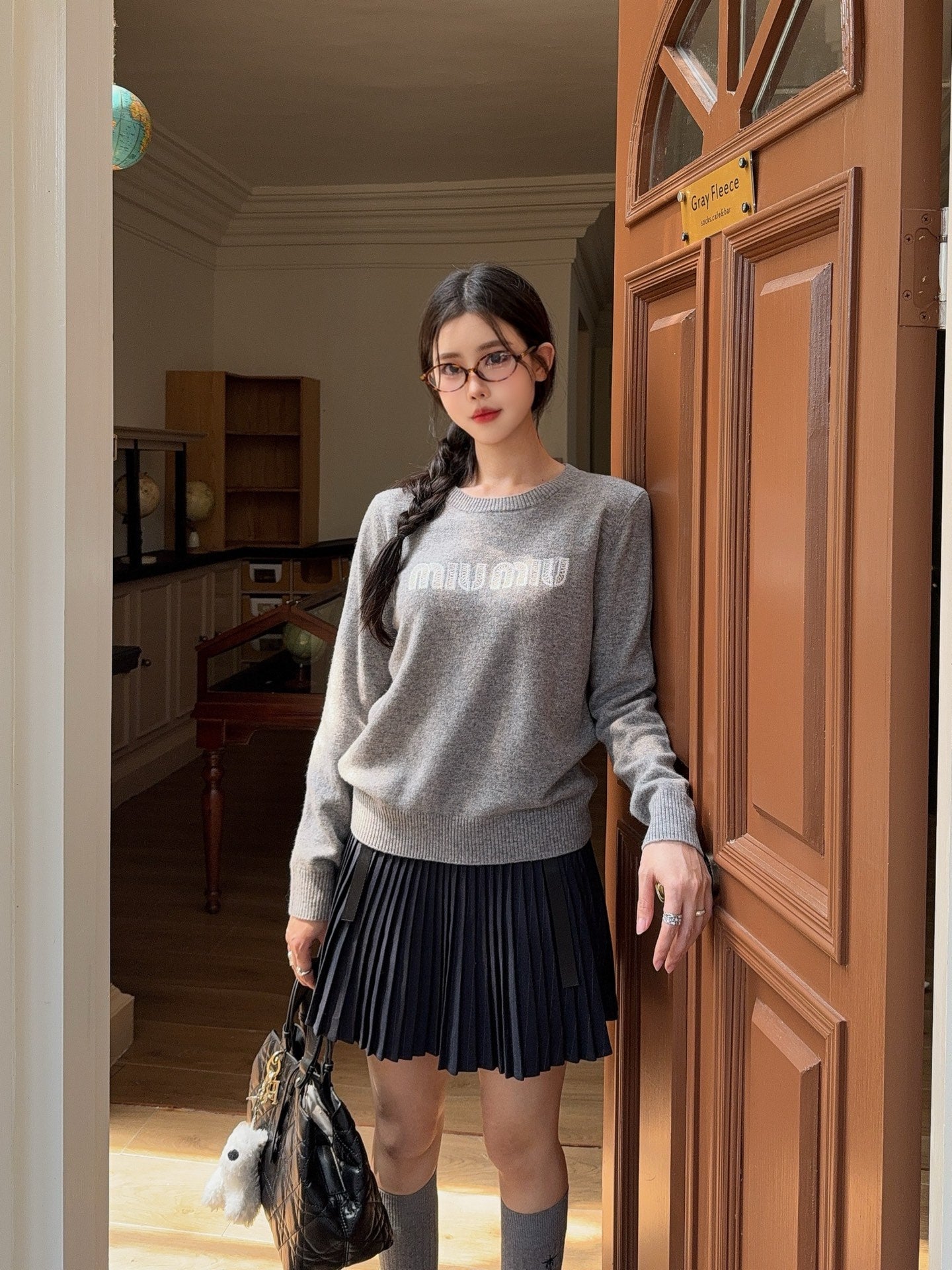Miu 25fw wool sweater