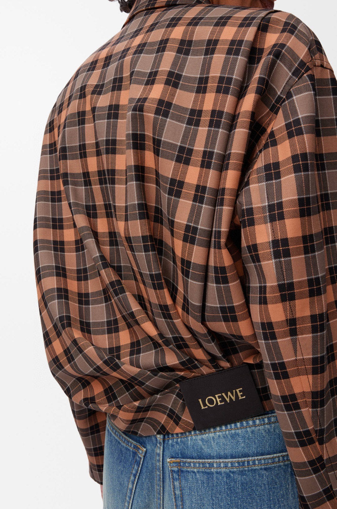 Loe 25fw plaid jacket