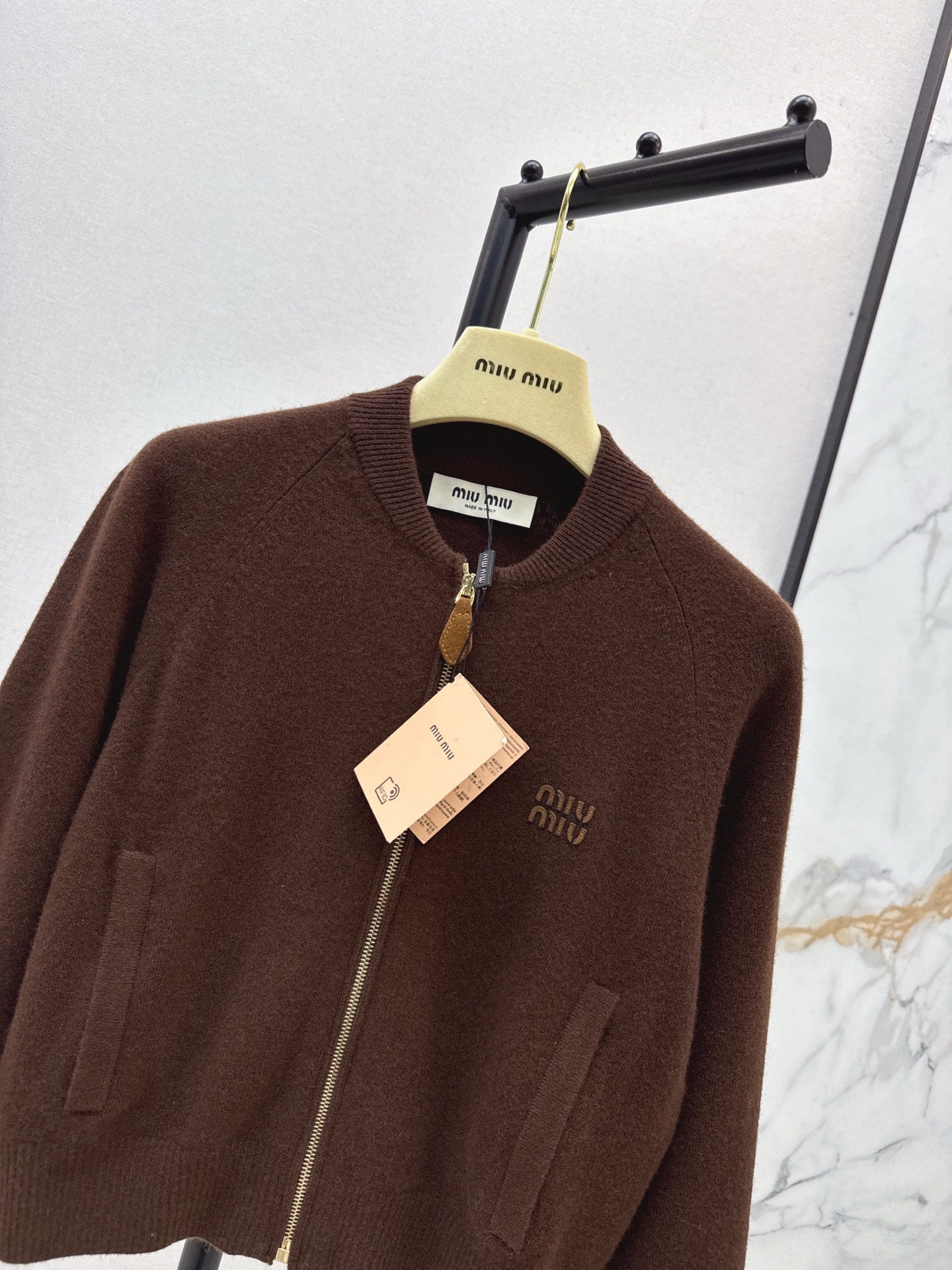 Miu 25fw cashmere jacket