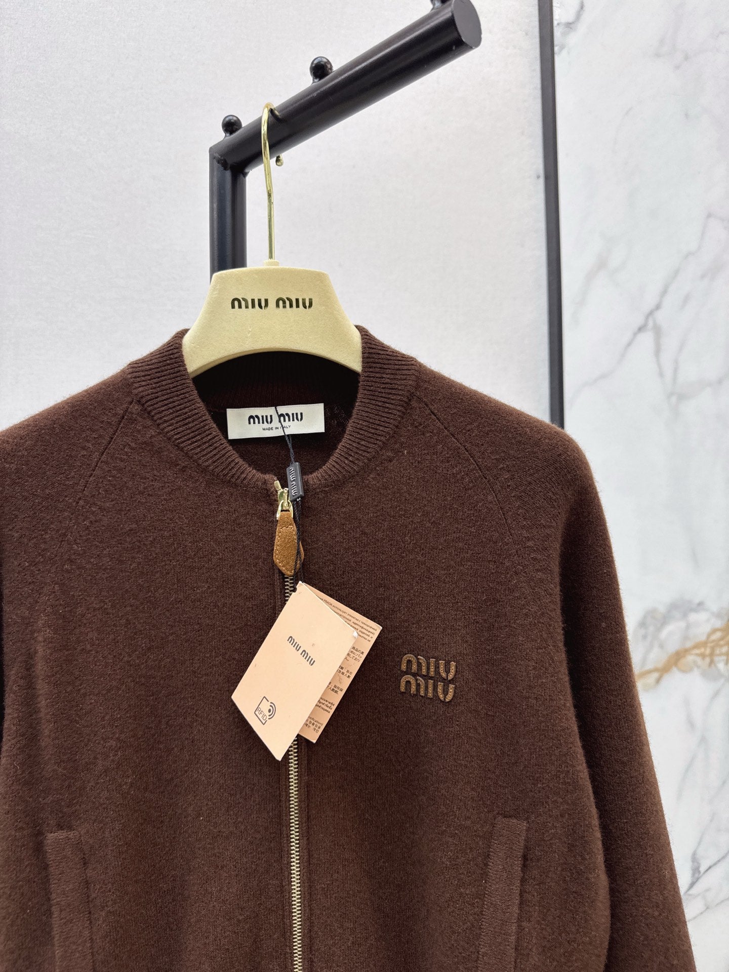 Miu 25fw cashmere jacket