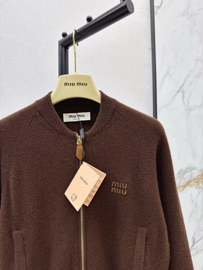 Miu 25fw cashmere jacket