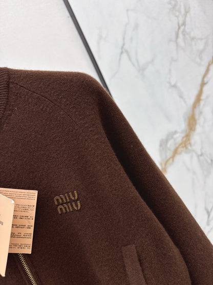 Miu 25fw cashmere jacket