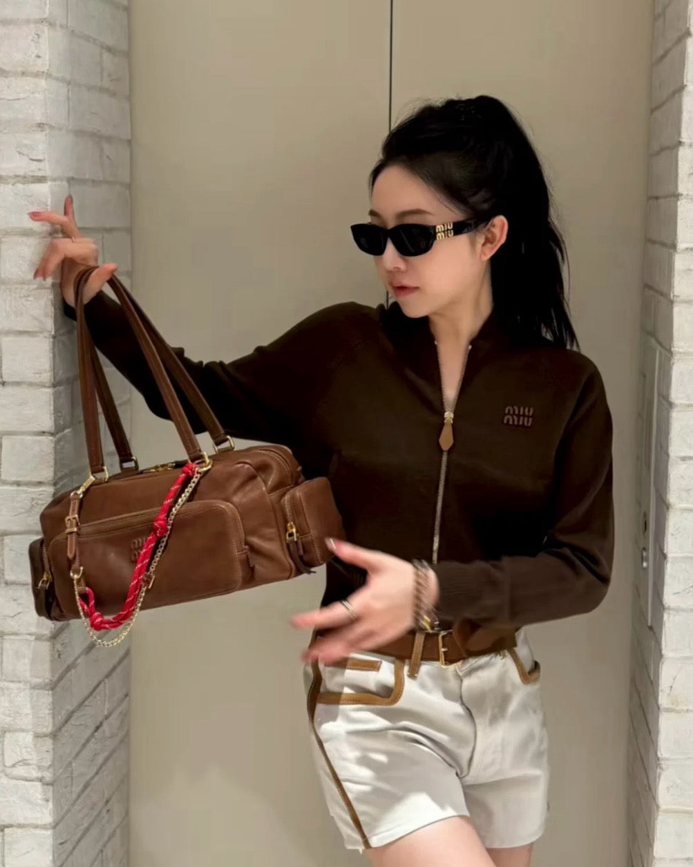 Miu 25fw cashmere jacket
