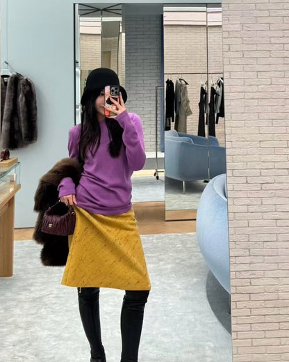 Miu 25fw cashmere sweater