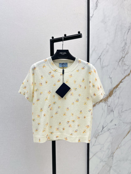 Pra 25fw printed sweatshirts
