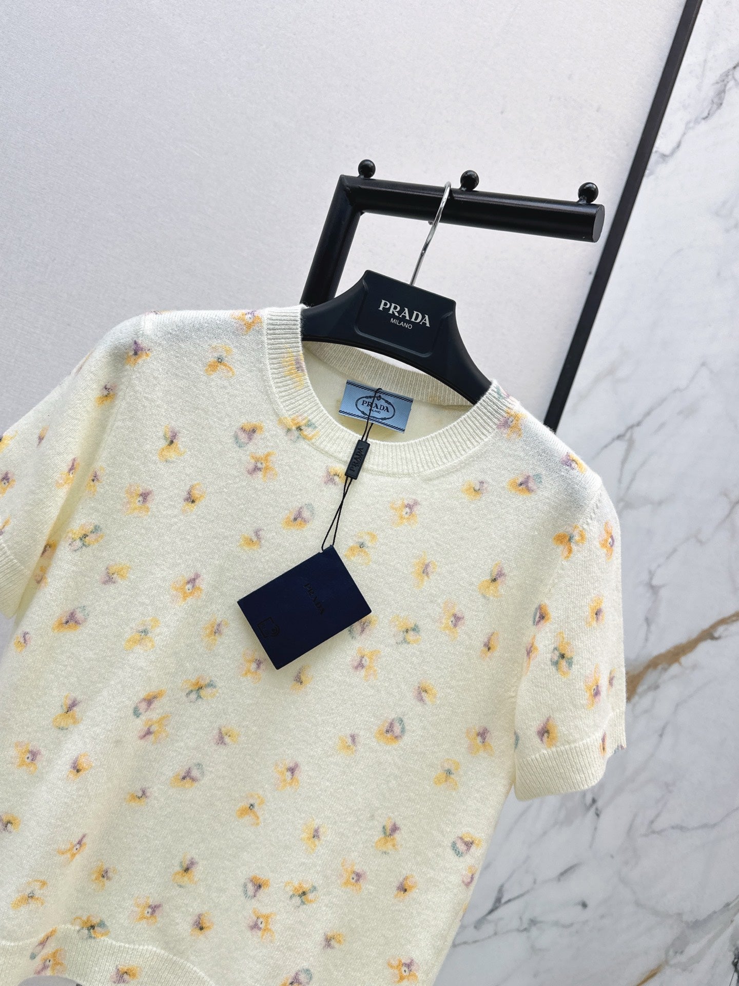 Pra 25fw printed sweatshirts