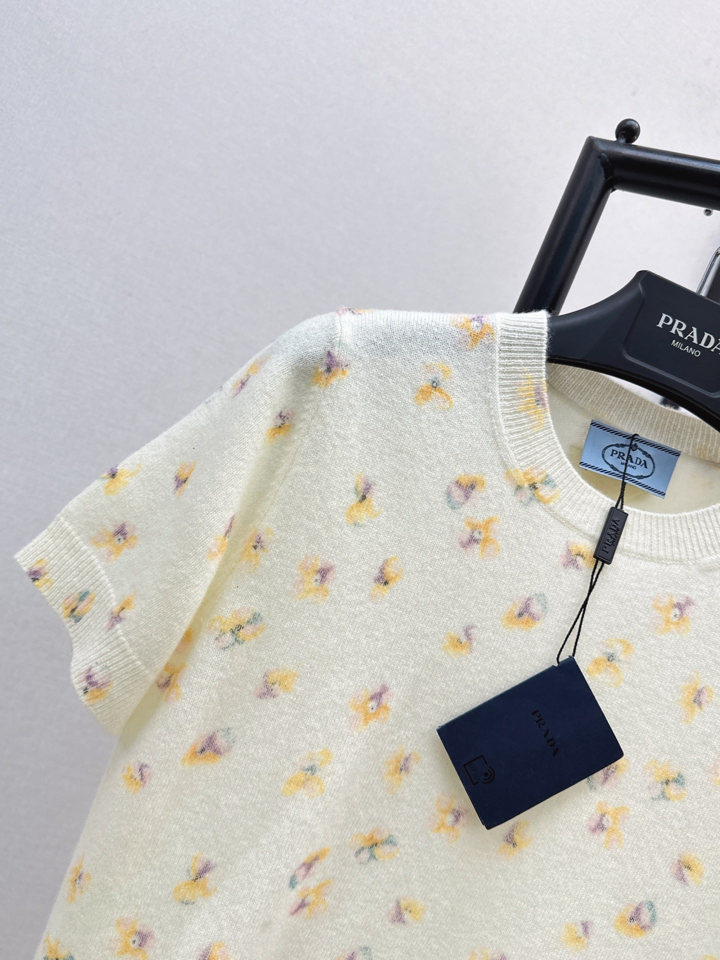 Pra 25fw printed sweatshirts