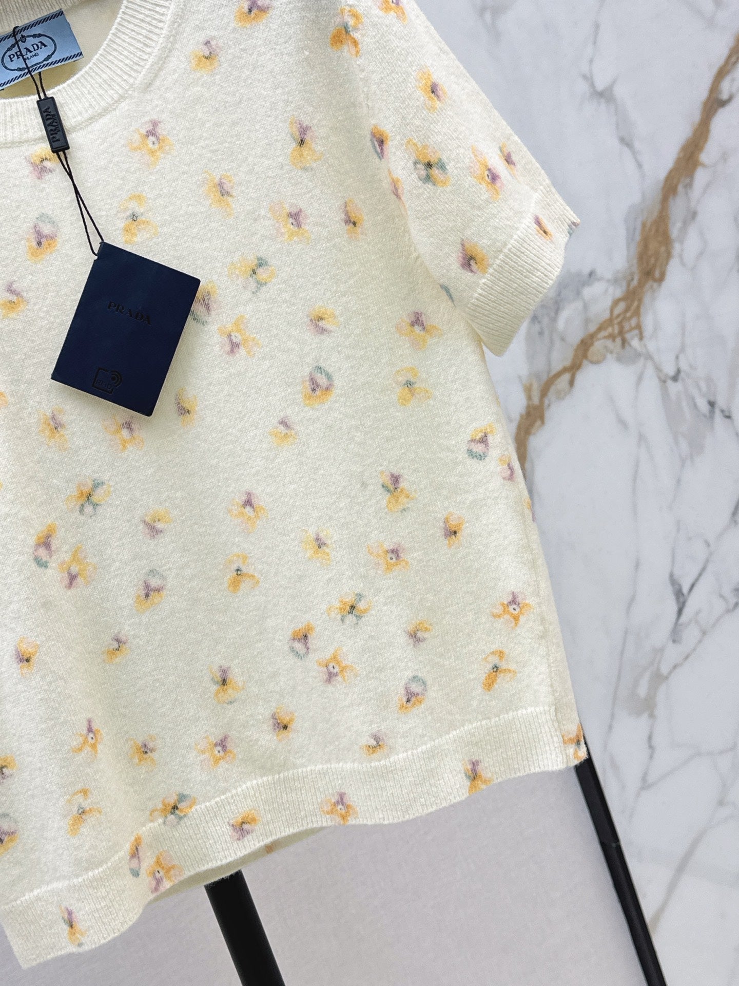Pra 25fw printed sweatshirts