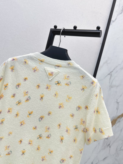 Pra 25fw printed sweatshirts