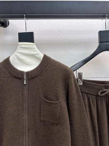 Loro 25fw knitted suit