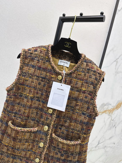 Chan 25fw woven vest