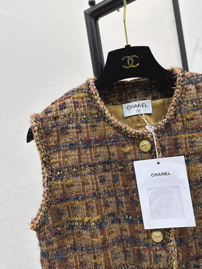 Chan 25fw woven vest