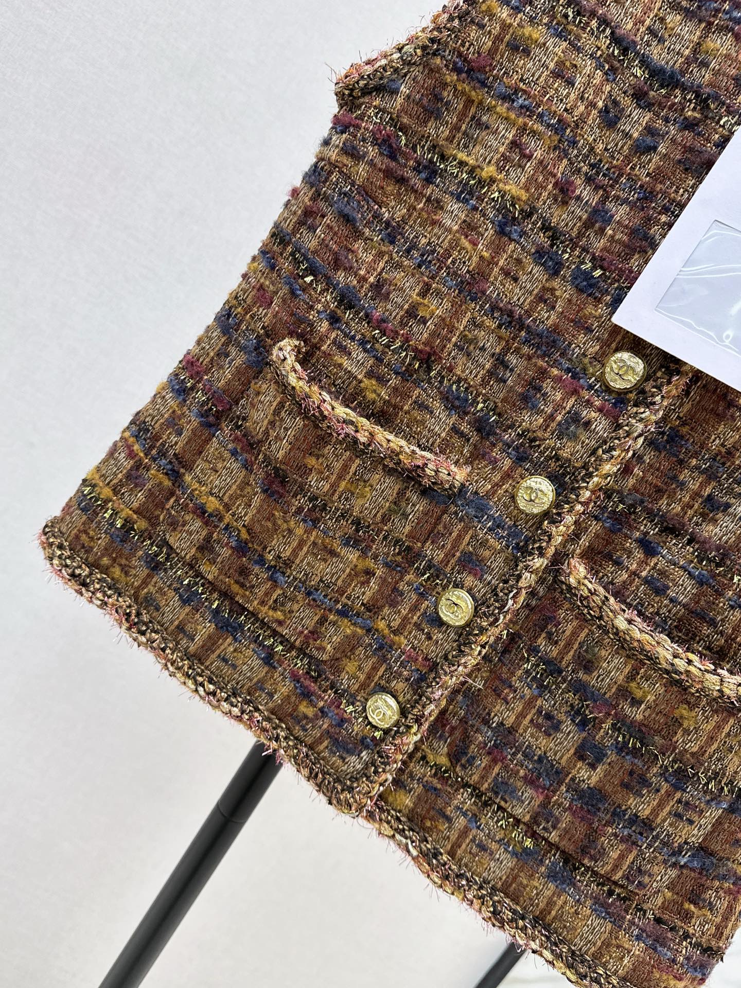 Chan 25fw woven vest