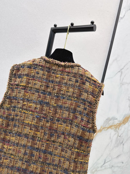 Chan 25fw woven vest