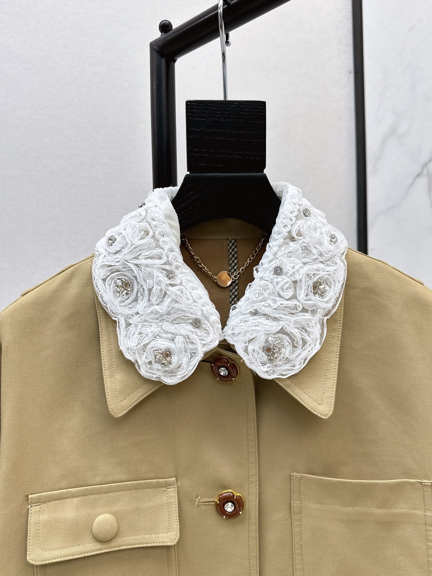 Valen 25fw lace jacket