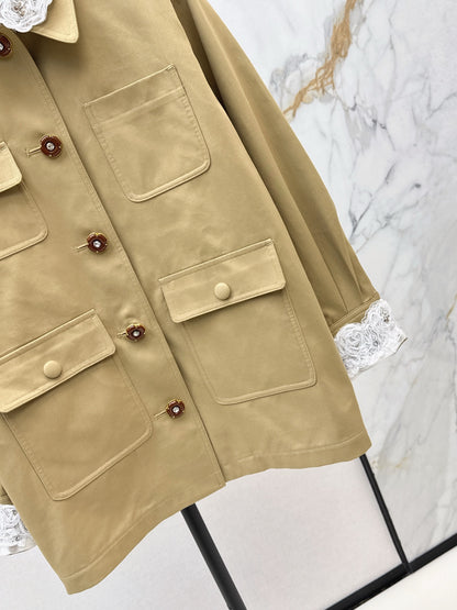 Valen 25fw lace jacket