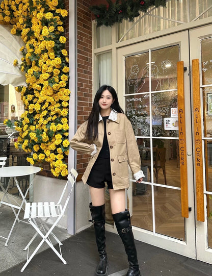 Valen 25fw lace jacket