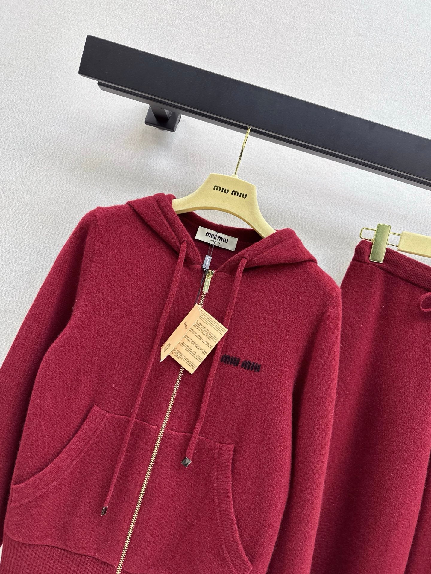 Miu 25fw wool suit