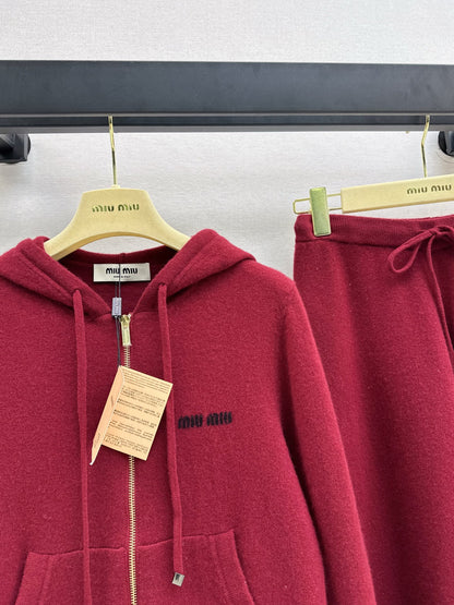 Miu 25fw wool suit