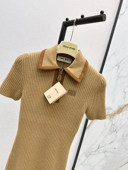 Miu 25fw polo shirt