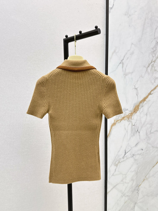 Miu 25fw polo shirt