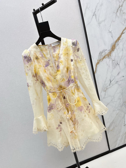 Zimm 25fw print dress