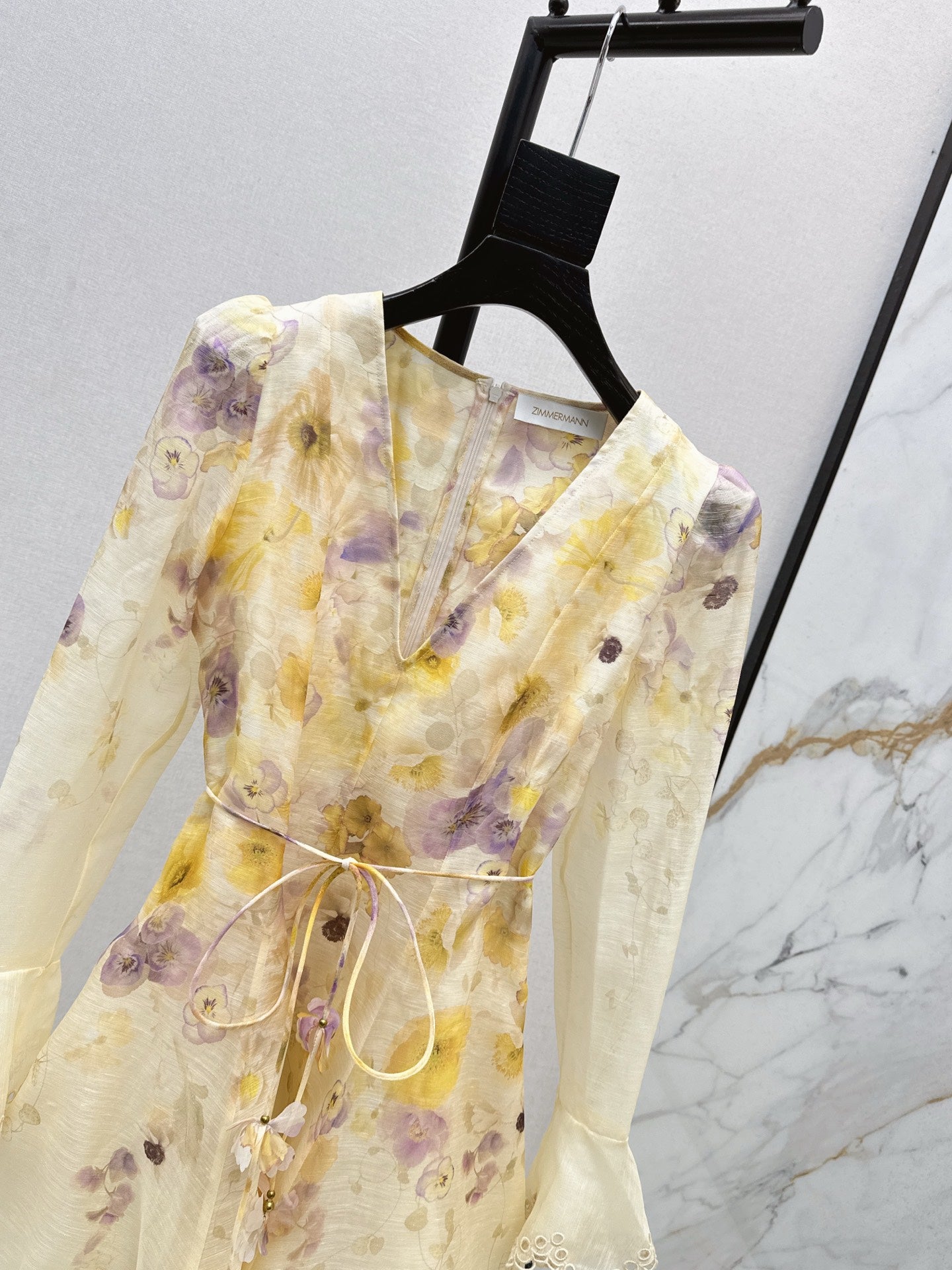 Zimm 25fw print dress