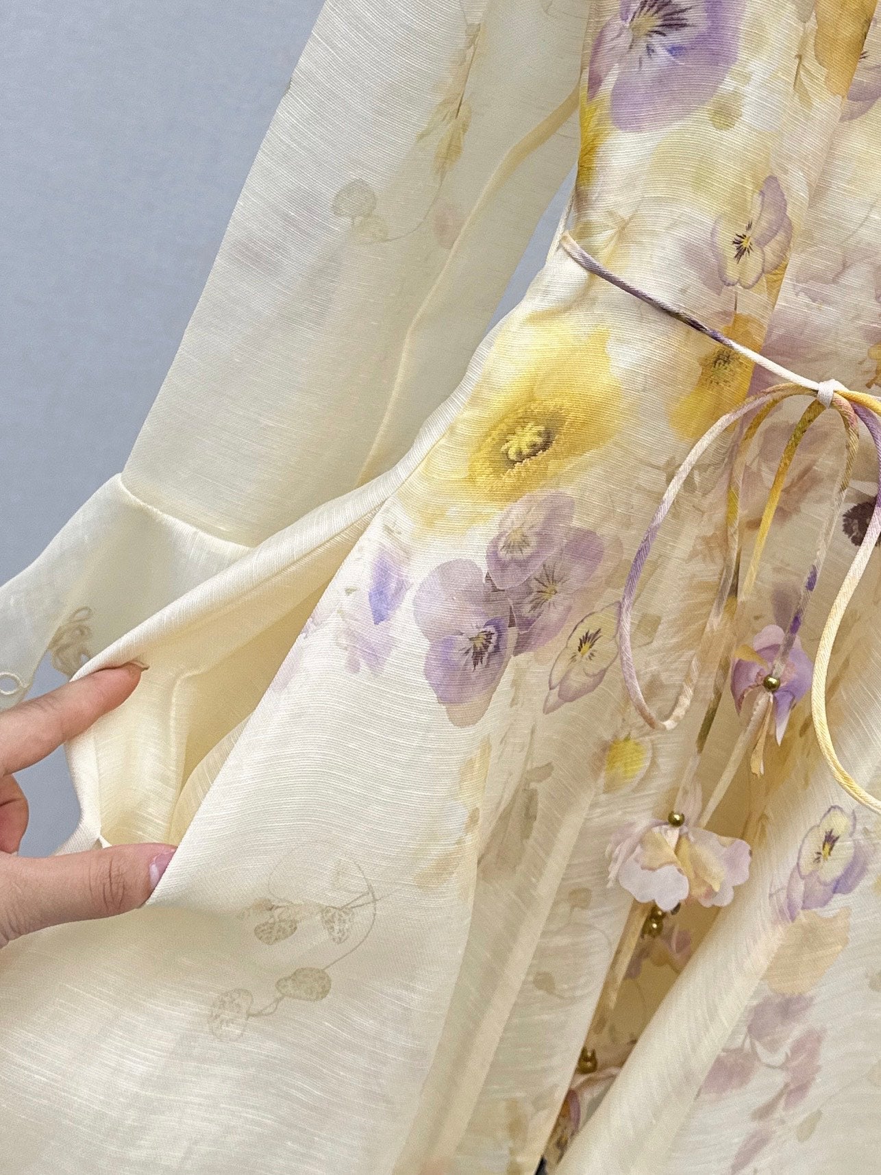Zimm 25fw print dress