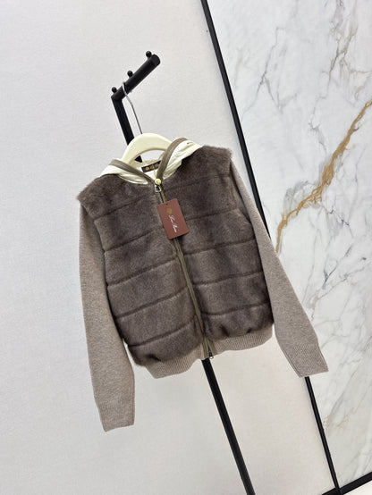 Loro 25fw hooded down jacket