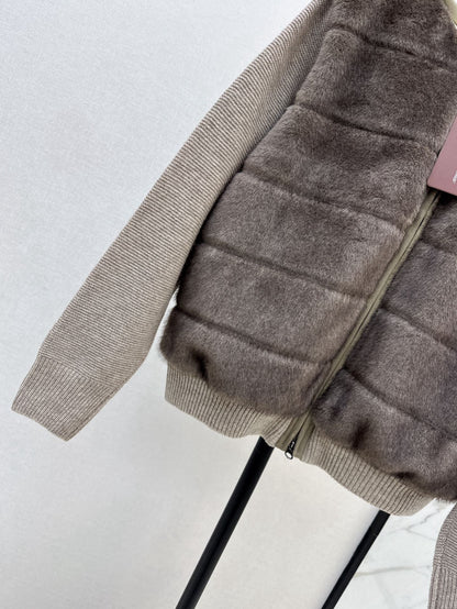 Loro 25fw hooded down jacket