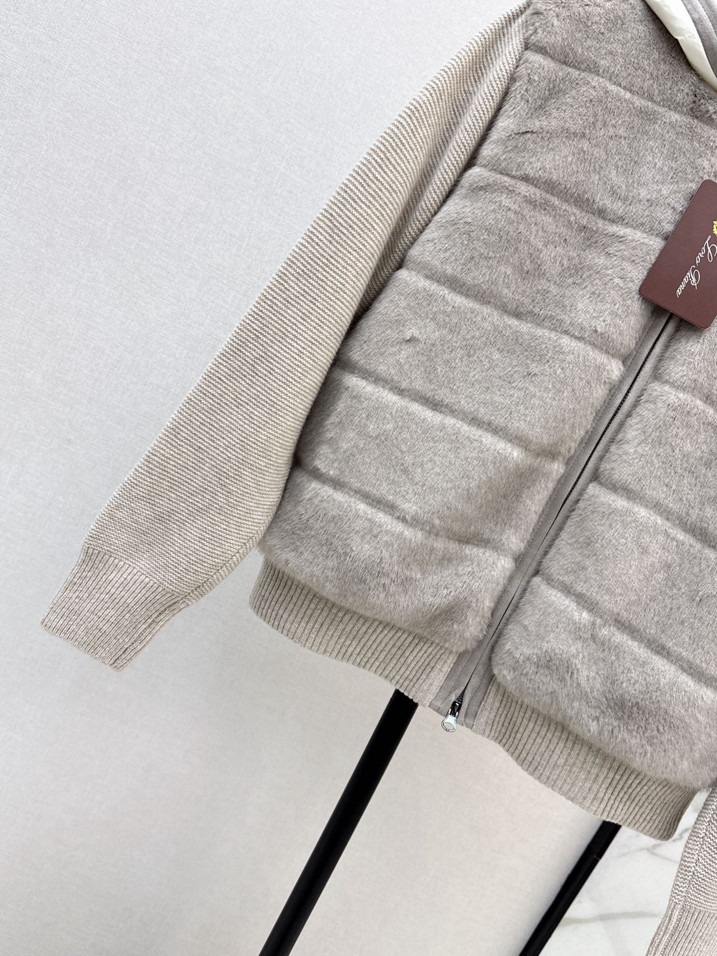 Loro 25fw hooded down jacket