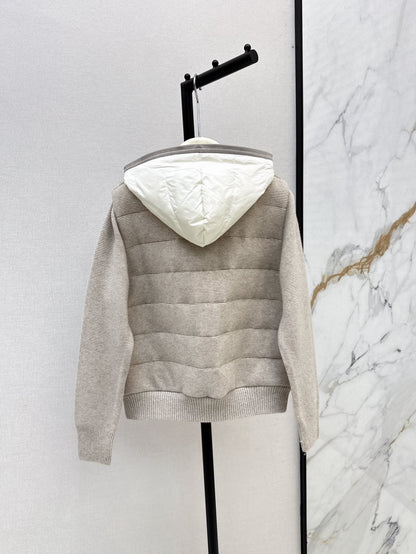 Loro 25fw hooded down jacket