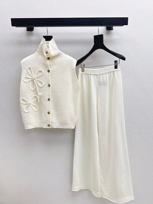 Chan 25fw sleeveless suit
