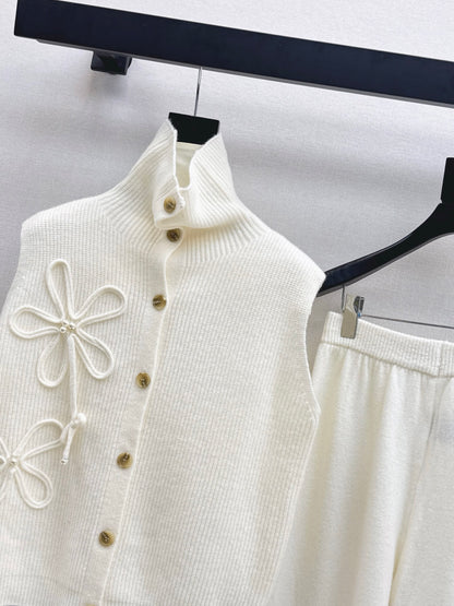 Chan 25fw sleeveless suit