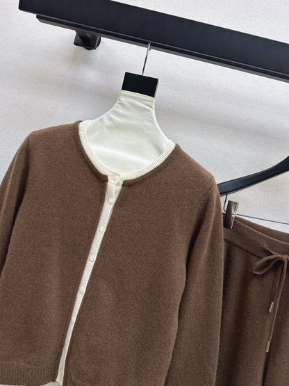 Loro 25fw knitted suit