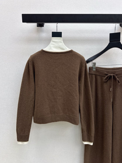 Loro 25fw knitted suit