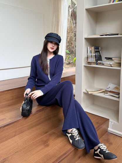 Loro 25fw knitted suit