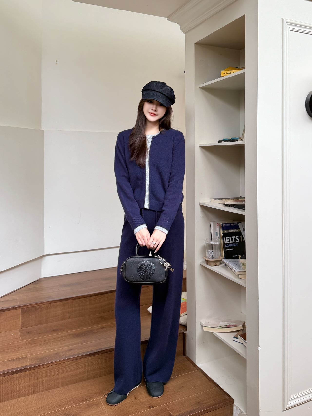 Loro 25fw knitted suit