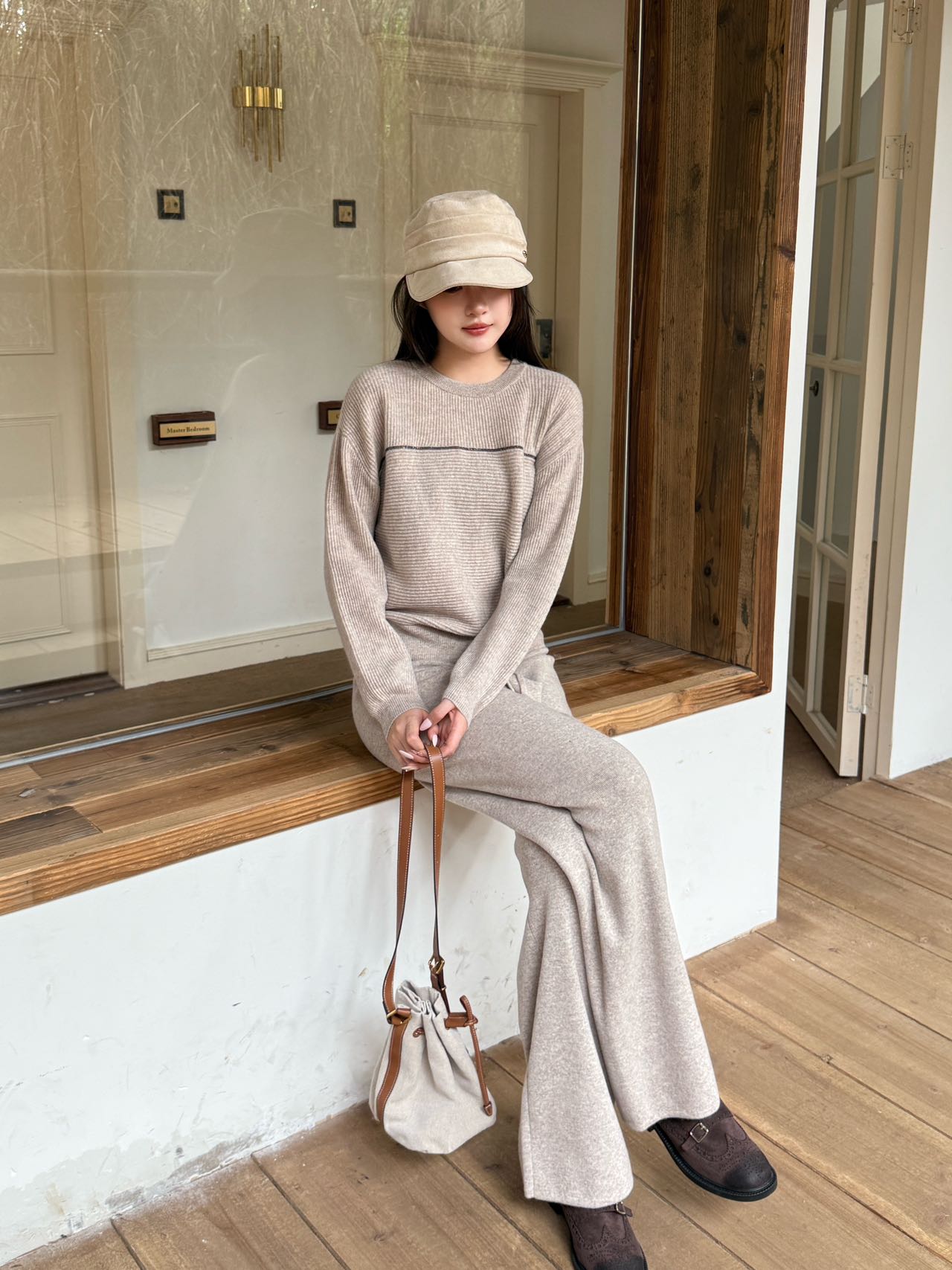 Brun 25fw wool suit